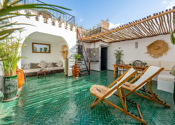 Riad Touria privatisé 5 chambres Rooftop et petit déjeuner Marrakesh